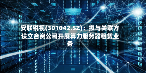 安联锐视(301042.SZ)：拟与关联方设立合资公司开展算力服务器租赁业务-第1张图片