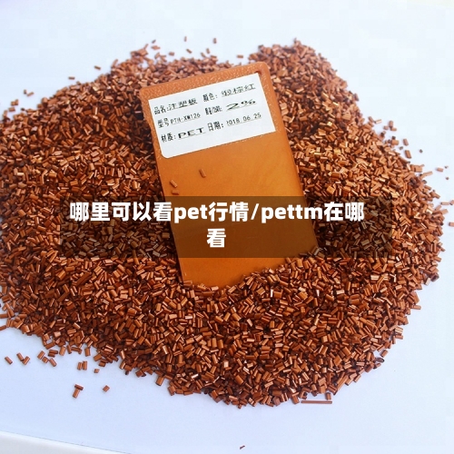 哪里可以看pet行情/pettm在哪看