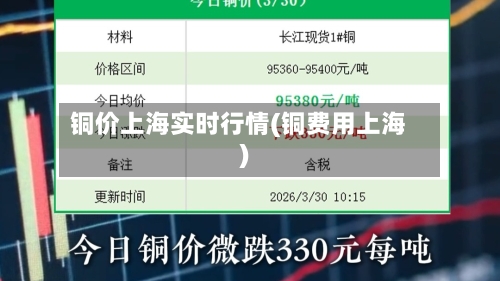 铜价上海实时行情(铜费用上海)-第1张图片