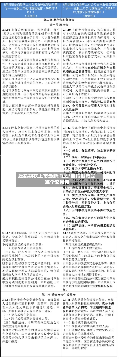 股指期权上市最新消息/股指期权是哪个交易所-第2张图片