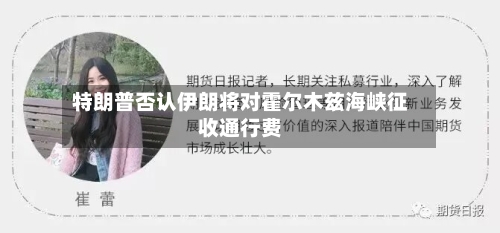 特朗普否认伊朗将对霍尔木兹海峡征收通行费-第2张图片