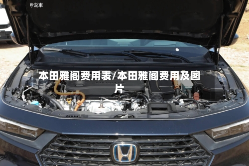 本田雅阁费用表/本田雅阁费用及图片-第2张图片