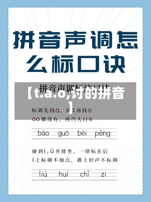 【t.a.o,讨的拼音】-第1张图片