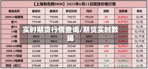 实时期货行情查询/期货实时数据-第3张图片