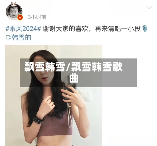 飘雪韩雪/飘雪韩雪歌曲-第1张图片