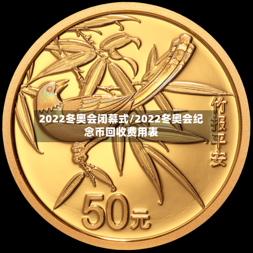 2022冬奥会闭幕式/2022冬奥会纪念币回收费用表-第1张图片