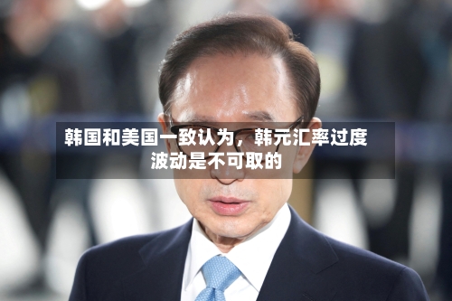 韩国和美国一致认为	，韩元汇率过度波动是不可取的-第1张图片