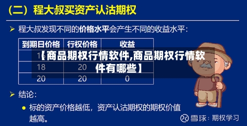 【商品期权行情软件,商品期权行情软件有哪些】-第2张图片