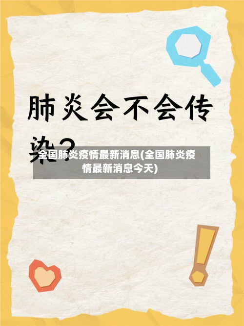 全国肺炎疫情最新消息(全国肺炎疫情最新消息今天)-第1张图片