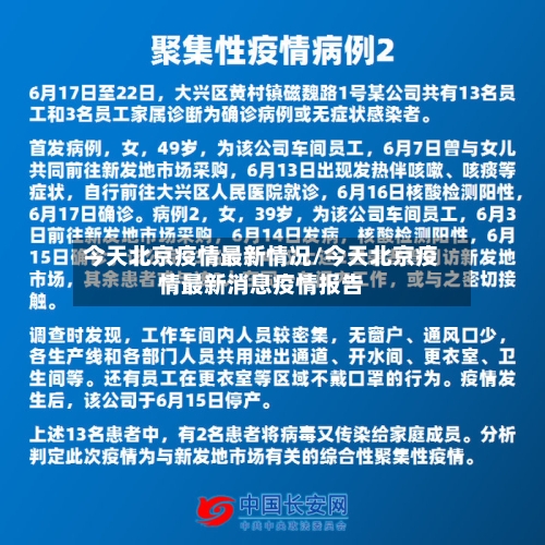 今天北京疫情最新情况/今天北京疫情最新消息疫情报告-第1张图片