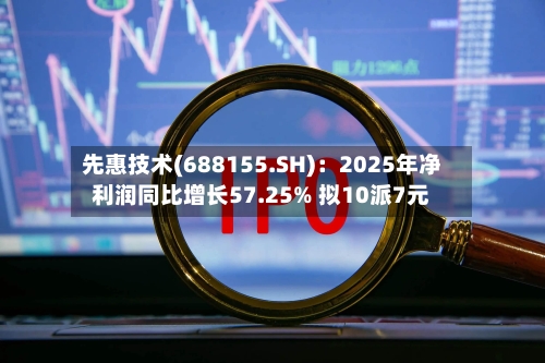先惠技术(688155.SH)：2025年净利润同比增长57.25% 拟10派7元-第1张图片