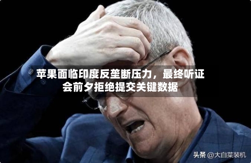 苹果面临印度反垄断压力，最终听证会前夕拒绝提交关键数据-第3张图片