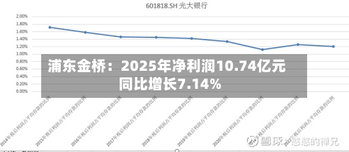 浦东金桥：2025年净利润10.74亿元 同比增长7.14%-第1张图片
