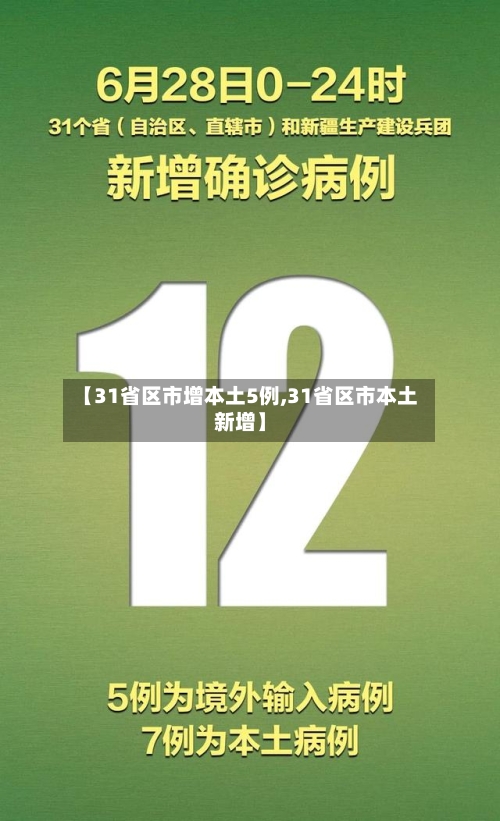【31省区市增本土5例,31省区市本土新增】-第3张图片
