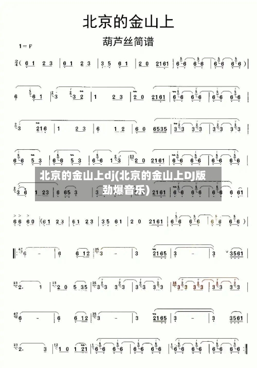 北京的金山上dj(北京的金山上DJ版劲爆音乐)-第1张图片