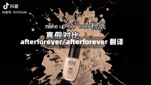 afterforever/afterforever 翻译-第3张图片