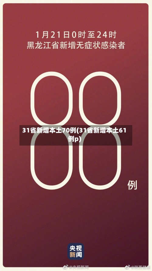 31省新增本土70例(31省新增本土61例p)-第2张图片