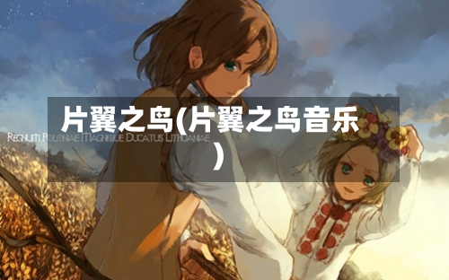 片翼之鸟(片翼之鸟音乐)-第2张图片