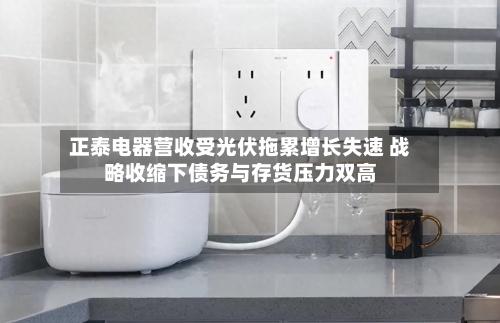 正泰电器营收受光伏拖累增长失速 战略收缩下债务与存货压力双高-第2张图片