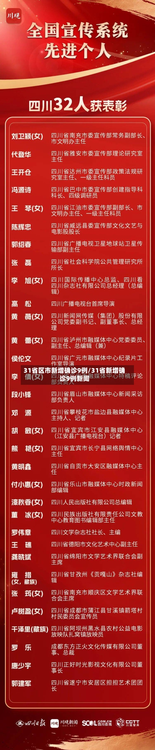 31省区市新增确诊9例/31省新增确诊9例新闻-第3张图片