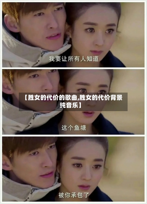 【胜女的代价的歌曲,胜女的代价背景纯音乐】-第1张图片