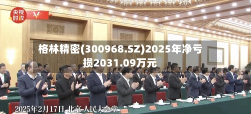 格林精密(300968.SZ)2025年净亏损2031.09万元-第1张图片