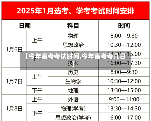 【今年高考考试时间,今年高考考几日】-第1张图片