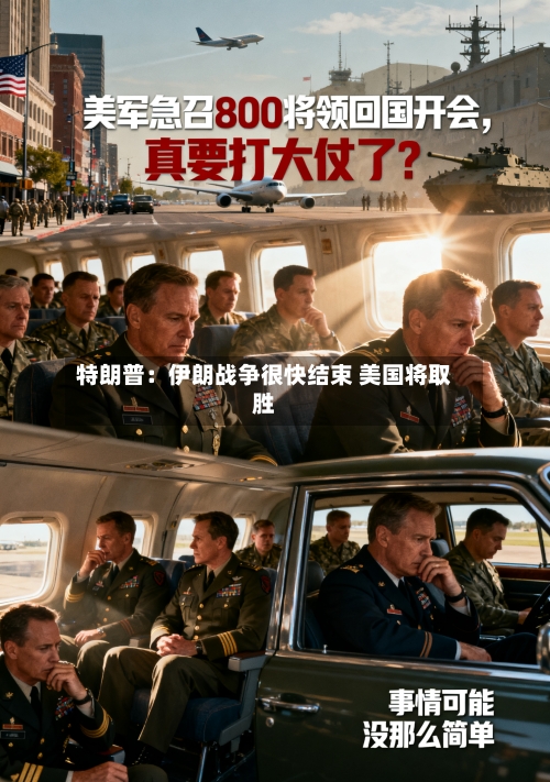 特朗普：伊朗战争很快结束 美国将取胜-第2张图片