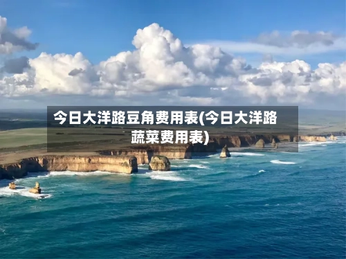 今日大洋路豆角费用表(今日大洋路蔬菜费用表)-第1张图片